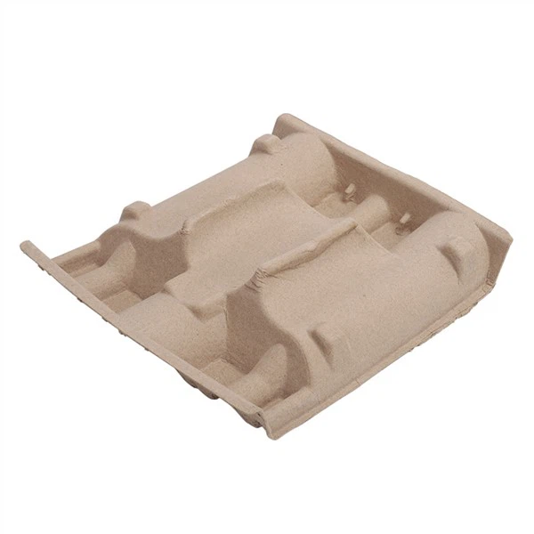 Envasado de vino de pulpa moldeada