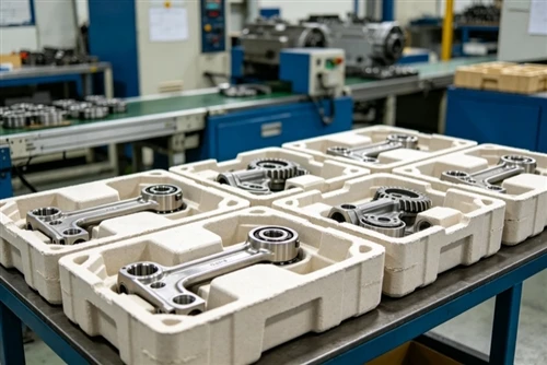 Cómo el embalaje de pulpa moldeada protege los componentes industriales pesad...