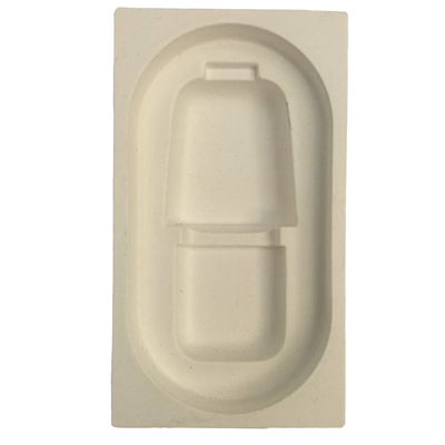 Embalaje de fibra moldeada personalizado para productos eléctricos